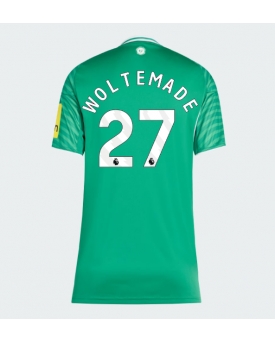 Newcastle United Nick Woltemade #27 Maglia Gara Trasferta Repliche 2025-26 Donna Maniche Corte